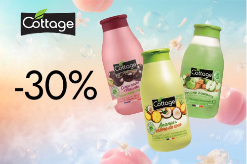 Продукция Cottage со скидкой 30%
