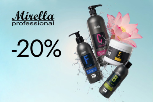 MIRELLA: Скидка 20% любой уход Hair Factor