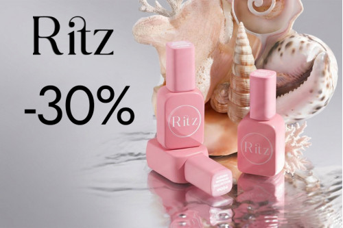 Скидка 30% на коллекцию гель-лаков Ritz