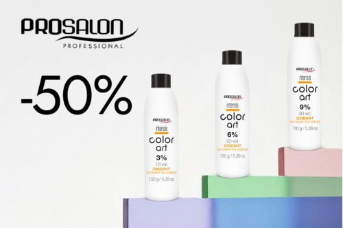 PROSALON: Скидка 50% на оксидант COLOR ART