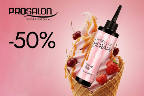 PROSALON: Покупайте уход Lamellar Therapy и получайте воду-эликсир со скидкой 50%
