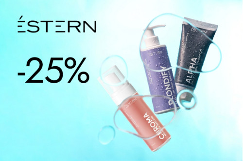 ÉSTERN: Скидка 25% на профессиональный уход для волос