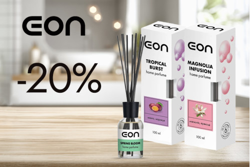 Продукція EON  зі Знижкою 20% 