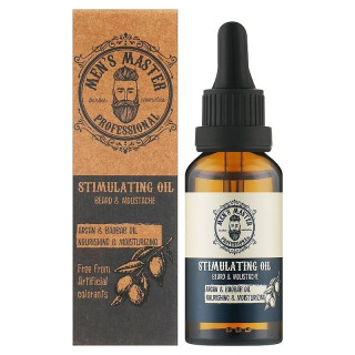 Стимулююча олія для бороди та вусів Men's Master Stimulating Oil 30 мл