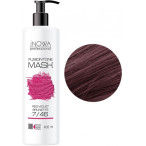 Тонувальна маска 7/46 Русий червоно-фіолетовий jNOWA Professional Fusion Tone Mask 400 мл Тонувальна маска 7/46 Русий червоно-фіолетовий jNOWA Professional Fusion Tone Mask 400 мл