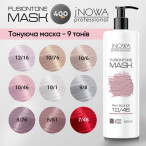 Тонувальна маска 10/1 Попелястий блонд jNOWA Professional Fusion Tone Mask 400 мл