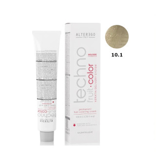 Перманентна крем-фарба для волосся 10/1 Платиновий попелястий блондин Alter Ego Techno Fruit Color 100 мл