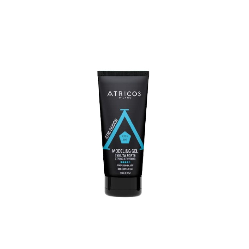 Моделюючий гель для волосся сильної фіксації Atricos Fifth Ave Modeling Gel 200 мл Моделюючий гель для волосся сильної фіксації Atricos Fifth Ave Modeling Gel 200 мл