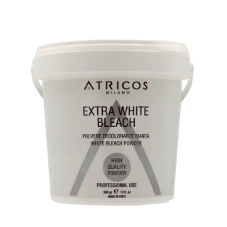 Освітлювальна пудра "Екстрабілий блондеран" Atricos Advanced Extra White Bleach Powder 500 г