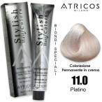 Крем-краска для волос 11.0 Очень светлый натуральный блондин Atricos Stylish Hair Color 100 мл Крем-краска для волос 11.0 Очень светлый натуральный блондин Atricos Stylish Hair Color 100 мл