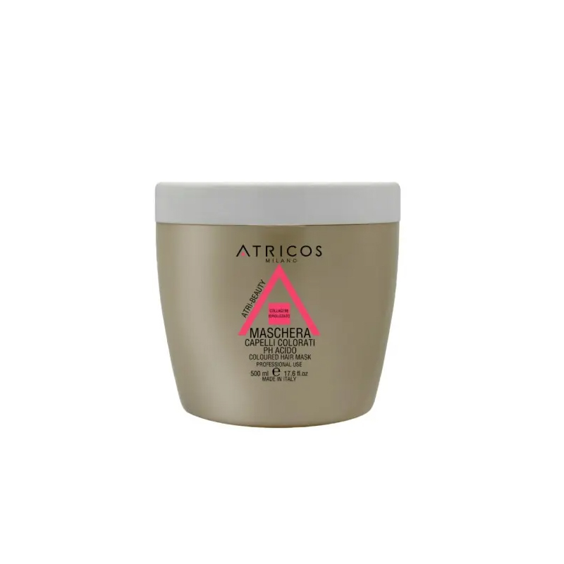 Маска для фарбованого волосся з колагеном Atricos Hydrolysed Collagen Colored Hair Mask 500 мл Маска для фарбованого волосся з колагеном Atricos Hydrolysed Collagen Colored Hair Mask 500 мл