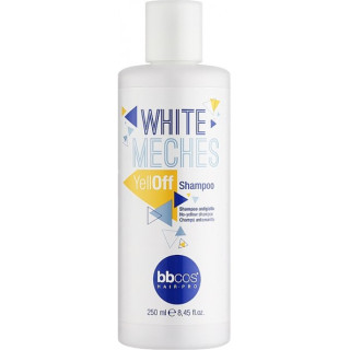 Антижовтий шампунь для волосся BBcos White Meches Yell-Off Shampoo 250 мл
