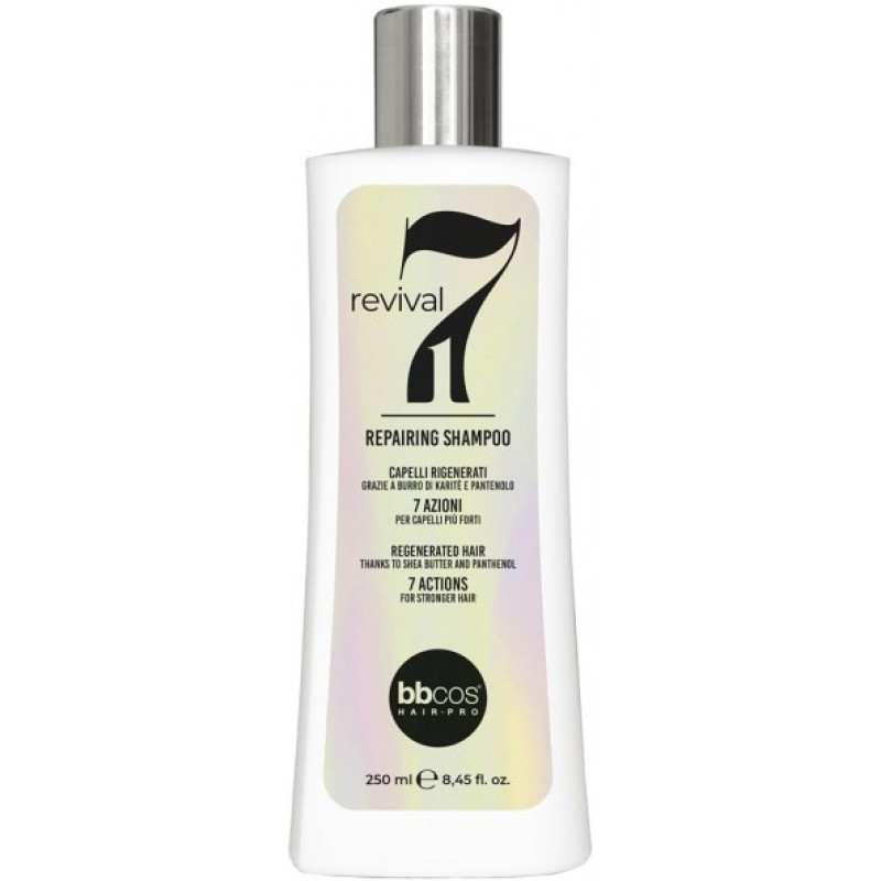 Восстанавливающий шампунь для волос BBcos Revival 7 in 1 Repairing Shampoo 250 мл Восстанавливающий шампунь для волос BBcos Revival 7 in 1 Repairing Shampoo 250 мл