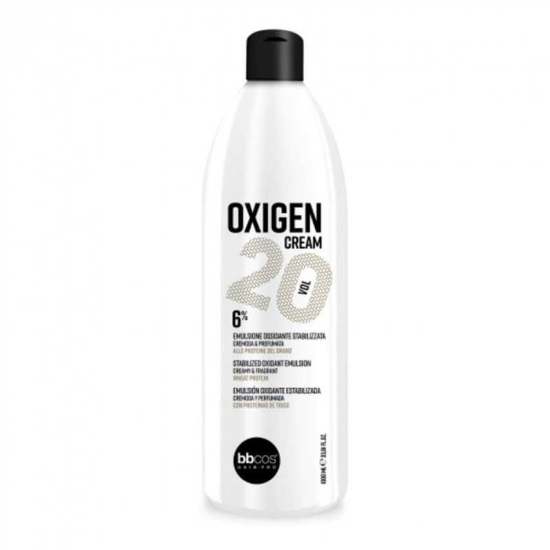 Окисник кремоподібний 6% 20 volume BBcos Oxigen Cream 1000 мл Окисник кремоподібний 6% 20 volume BBcos Oxigen Cream 1000 мл