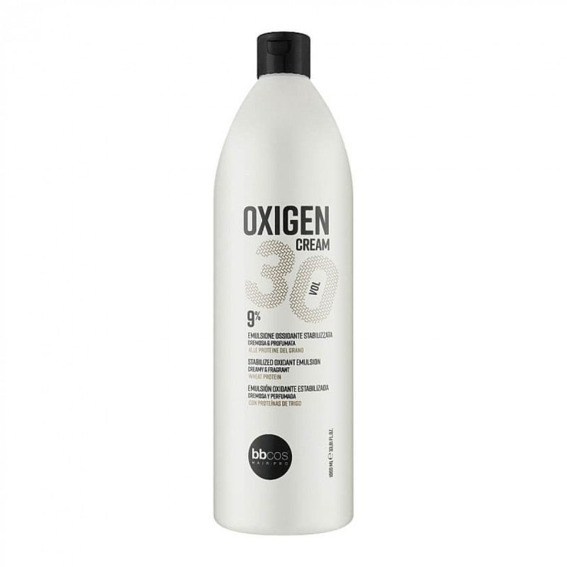 Окисник кремоподібний 9% 30 volume BBcos Oxigen Cream 1000 мл Окисник кремоподібний 9% 30 volume BBcos Oxigen Cream 1000 мл