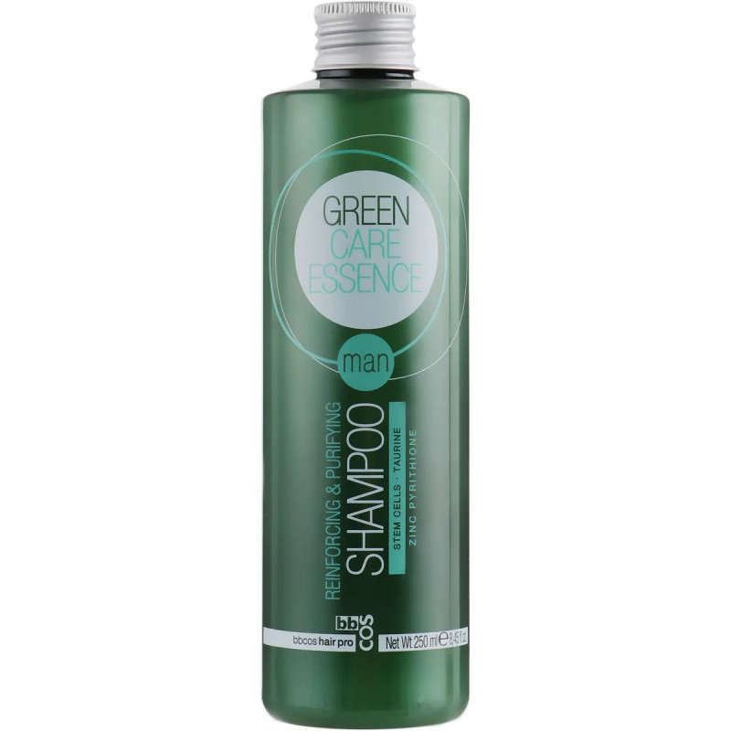 Шампунь для чоловіків BBcos Green Care Essence Man Reinforcing Purifying Shampoo 250 мл Шампунь для чоловіків BBcos Green Care Essence Man Reinforcing Purifying Shampoo 250 мл