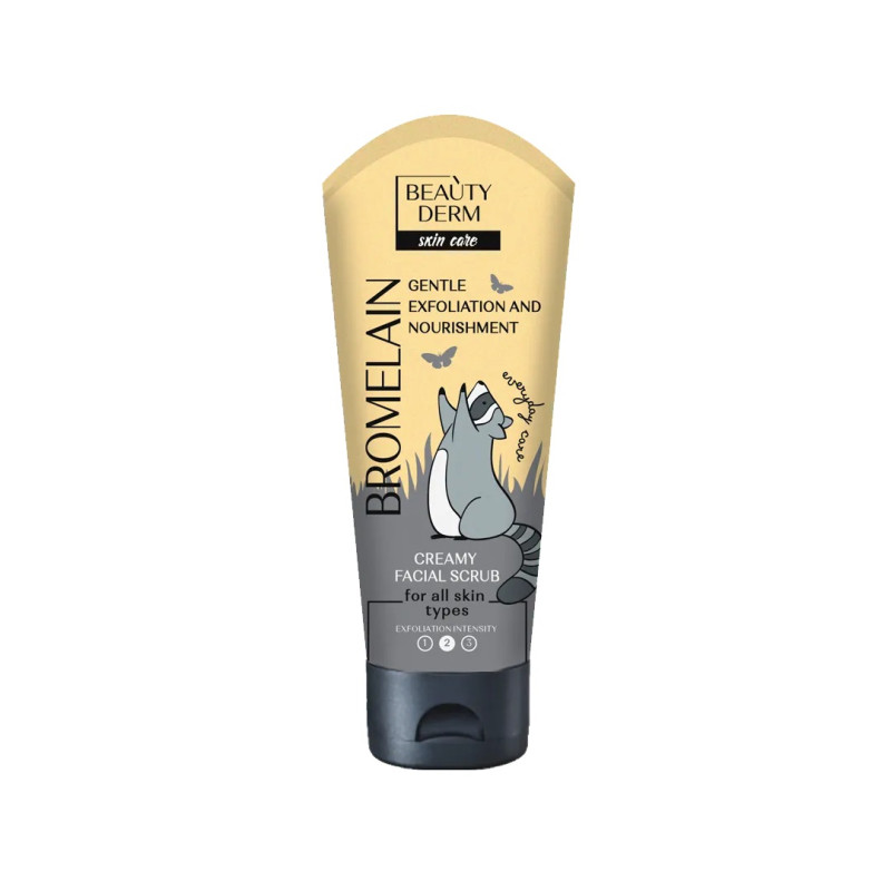 Скраб для обличчя з абрикосовою кісточкою Beauty Derm 75 мл Скраб для обличчя з абрикосовою кісточкою Beauty Derm 75 мл