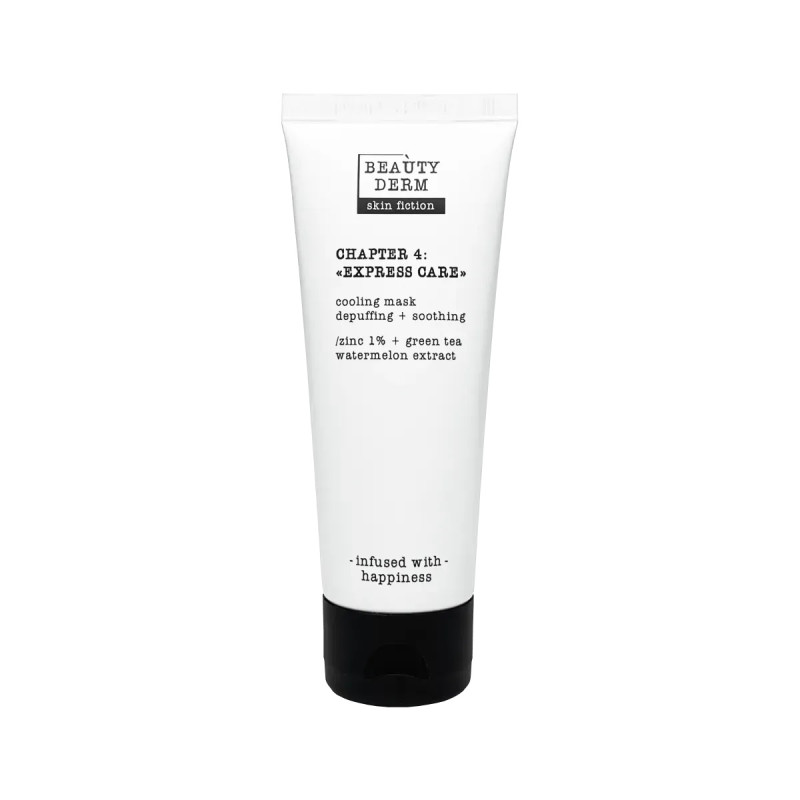 Маска для обличчя oxoлоджуюча з цинком та зеленим чаєм Beauty Derm Skin Fiction 75 мл Маска для обличчя oxoлоджуюча з цинком та зеленим чаєм Beauty Derm Skin Fiction 75 мл