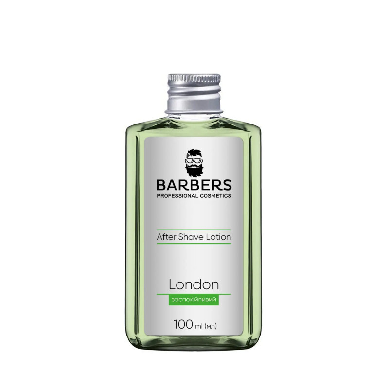 Заспокійливий лосьйон після гоління Barbers London 100 мл Заспокійливий лосьйон після гоління Barbers London 100 мл