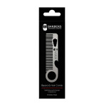 Металевий гребінець для бороди та волосся Barbers Metal Comb