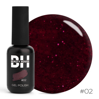 Гель-лак №02 Beauty House Gel Polish 8 мл