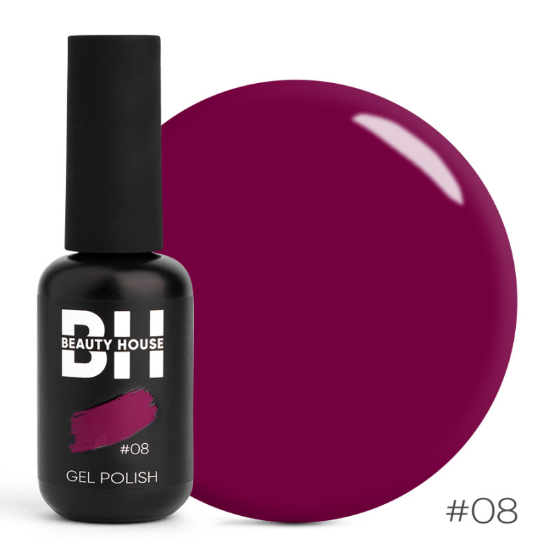 Гель-лак №08 Beauty House Gel Polish 8 мл Гель-лак №08 Beauty House Gel Polish 8 мл