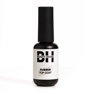 Каучковий закріплювач для гель-лаку Beauty House Rubber Top Coat 8 мл