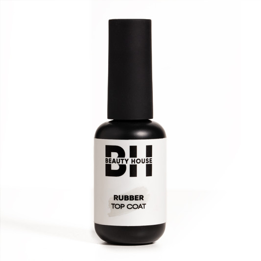 Каучковий закріплювач для гель-лаку Beauty House Rubber Top Coat 8 мл