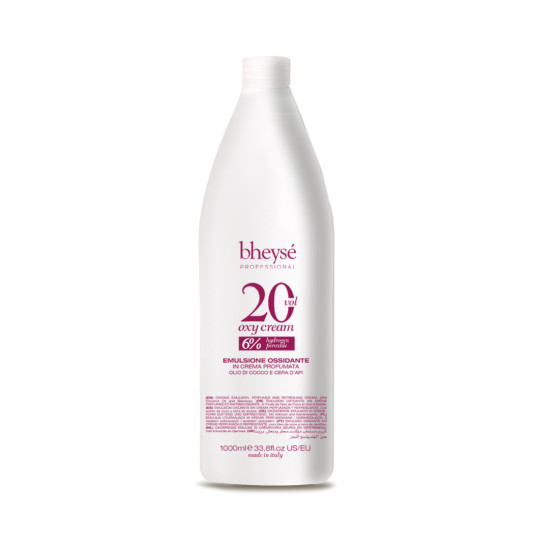 Окисник Oxy Cream 6% 20Vol.  Bheyse Professional 1000 мл