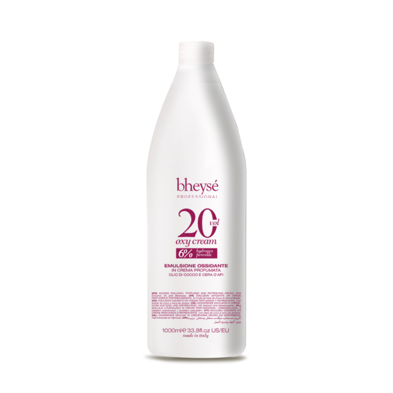 Окисник Oxy Cream 6% 20Vol. Bheyse Professional 1000 мл Окисник Oxy Cream 6% 20Vol. Bheyse Professional 1000 мл