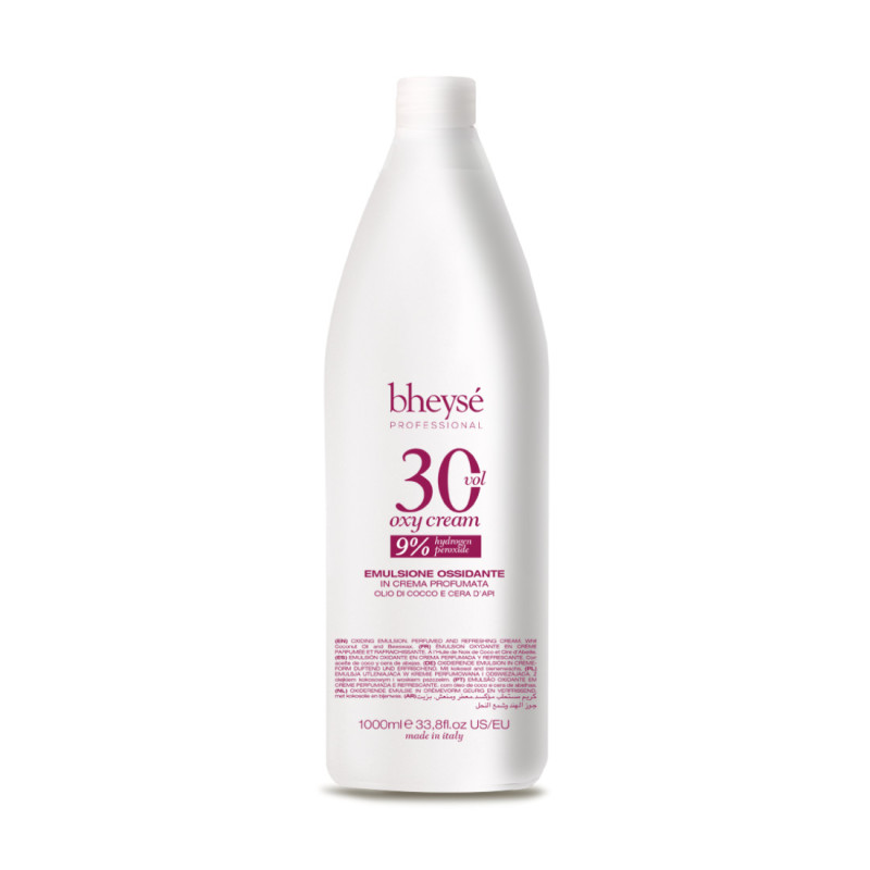 Окисник Oxy Cream 9% 30Vol. Bheyse Professional 1000 мл Окисник Oxy Cream 9% 30Vol. Bheyse Professional 1000 мл