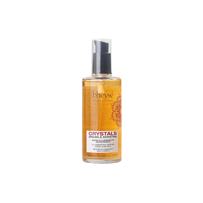 Рідкі кристали для волосся з арганою та кератином Bheyse Professional Argan & Keratina Crystals 100 мл Рідкі кристали для волосся з арганою та кератином Bheyse Professional Argan & Keratina Crystals 100 мл