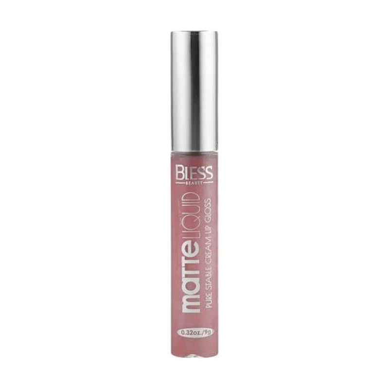 Матовий блиск для губ №13 Bless Beauty Matte Liquid Pure Stable Cream Lip Gloss 9 г Матовий блиск для губ №13 Bless Beauty Matte Liquid Pure Stable Cream Lip Gloss 9 г