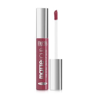 Матовий блиск для губ №08 Bless Beauty Matte Liquid Pure Stable Cream Lip Gloss 9 г