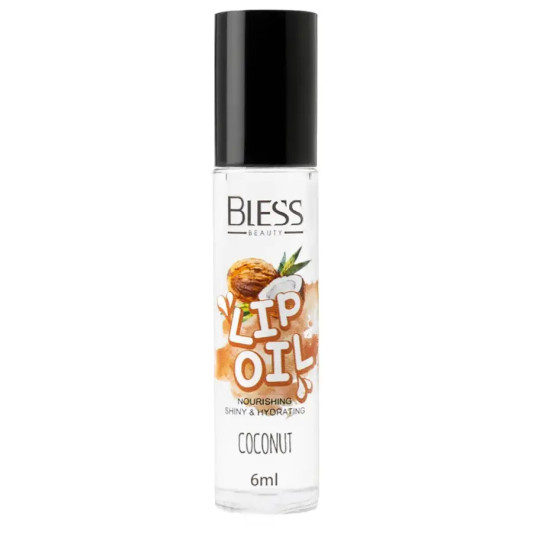 Олія для губ №2 (Кокос) Bless Beauty Roll Lip Oil 