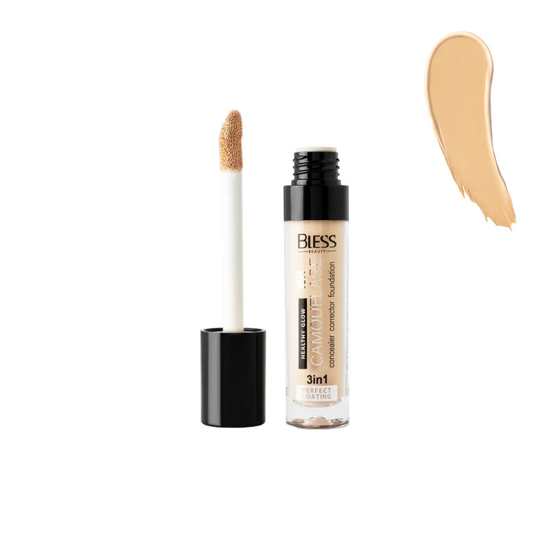 Консилер для обличчя №04 Bless Beauty Camouflage 3 in 1 Concealer Консилер для обличчя №04 Bless Beauty Camouflage 3 in 1 Concealer