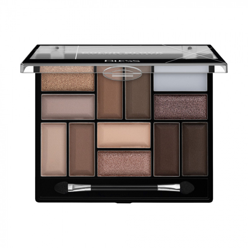 Палетка тіней для повік Bless Beauty Color Block Eye Shadow Palette №03, 18 г Палетка тіней для повік Bless Beauty Color Block Eye Shadow Palette №03, 18 г