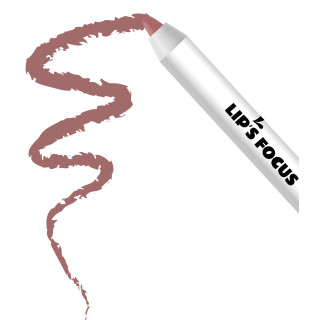 Олівець гелевий для губ almond rose № 302 Bless Beauty Lips Focus
