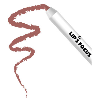 Олівець гелевий для губ nude pink latte № 304 Bless Beauty Lips Focus