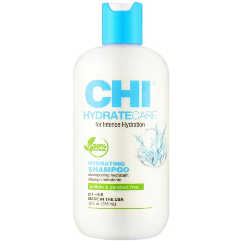 Шампунь для глибокого зволоження волосся CHI Hydrate Care Hydrating Shampoo 355 мл Шампунь для глибокого зволоження волосся CHI Hydrate Care Hydrating Shampoo 355 мл