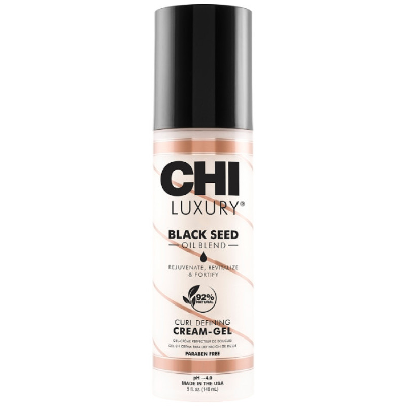 Крем-гель для укладання кучерявого волосся CHI Luxury Black Seed Oil Twirl Me Curl-Defining Cream-Gel 147 мл Крем-гель для укладання кучерявого волосся CHI Luxury Black Seed Oil Twirl Me Curl-Defining Cream-Gel 147 мл