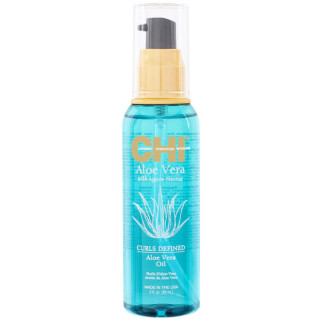 Олія для кучерявого волосся з алое вера Aloe Vera CHI 89 мл