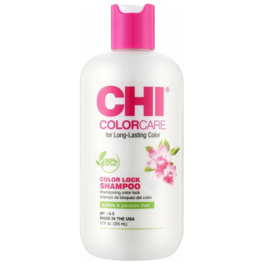Шампунь для фарбованого волосся CHI Color Care Color Lock Shampoo 355 мл