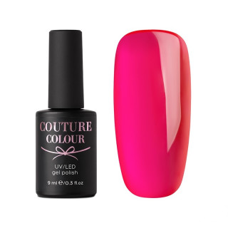 Вітражний гель-лак Couture Colour Vitrage Gel № VG02 рожевий 9 мл