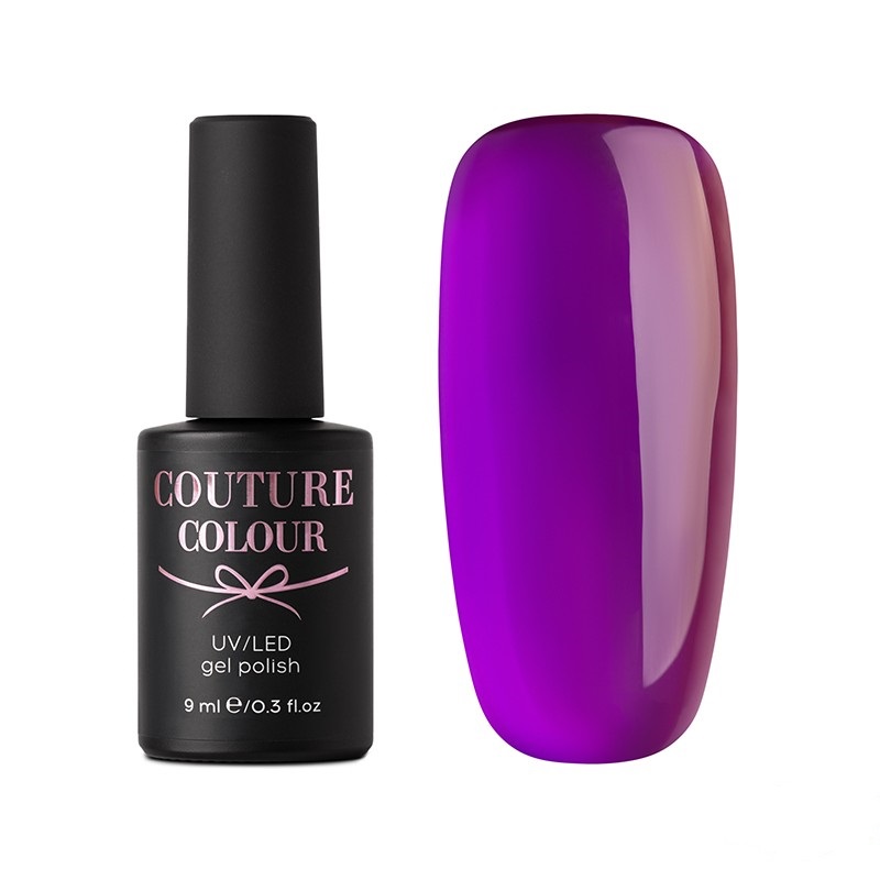 Витражный гель-лак Couture Colour Vitrage Gel № VG03 фиолетовый 9 мл Витражный гель-лак Couture Colour Vitrage Gel № VG03 фиолетовый 9 мл