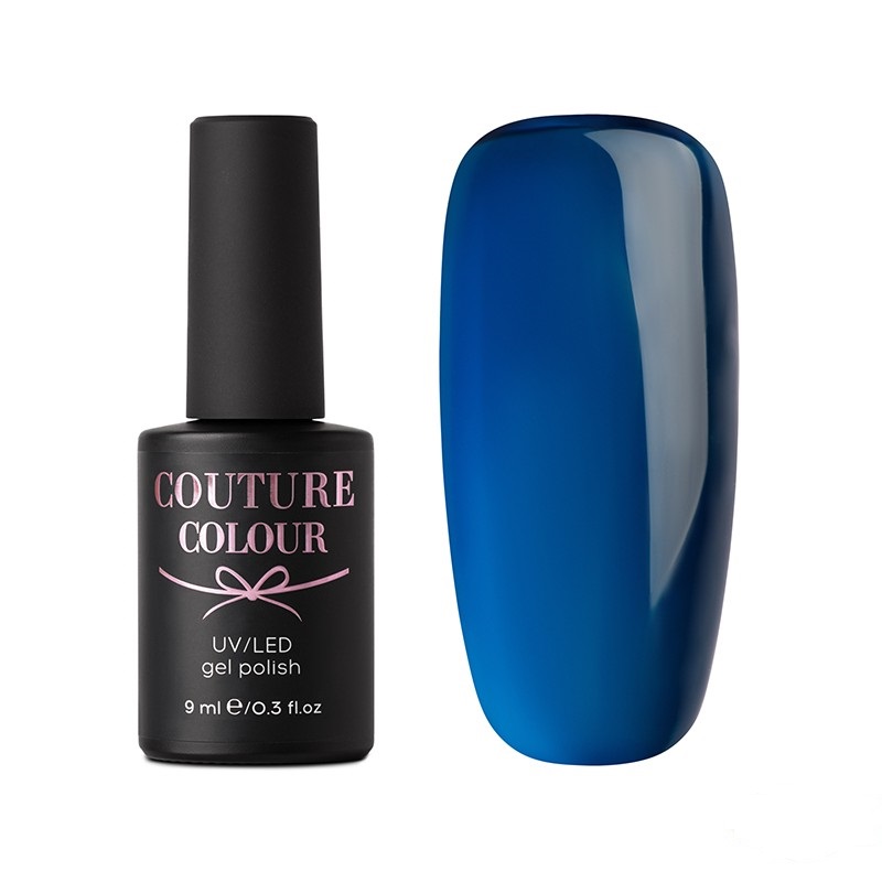 Вітражний гель-лак Couture Colour Vitrage Gel № VG04 синій 9 мл Вітражний гель-лак Couture Colour Vitrage Gel № VG04 синій 9 мл