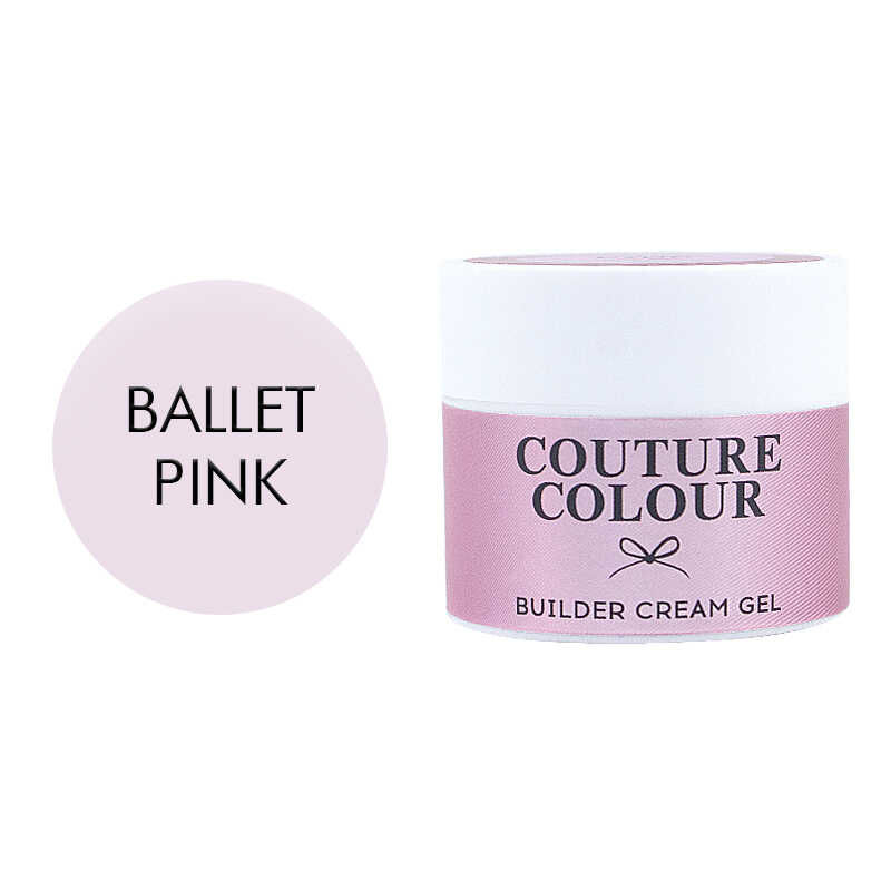 Крем-гель строительный Couture Colour Builder Cream Gel Ballet pink нежный розовый, 15 мл