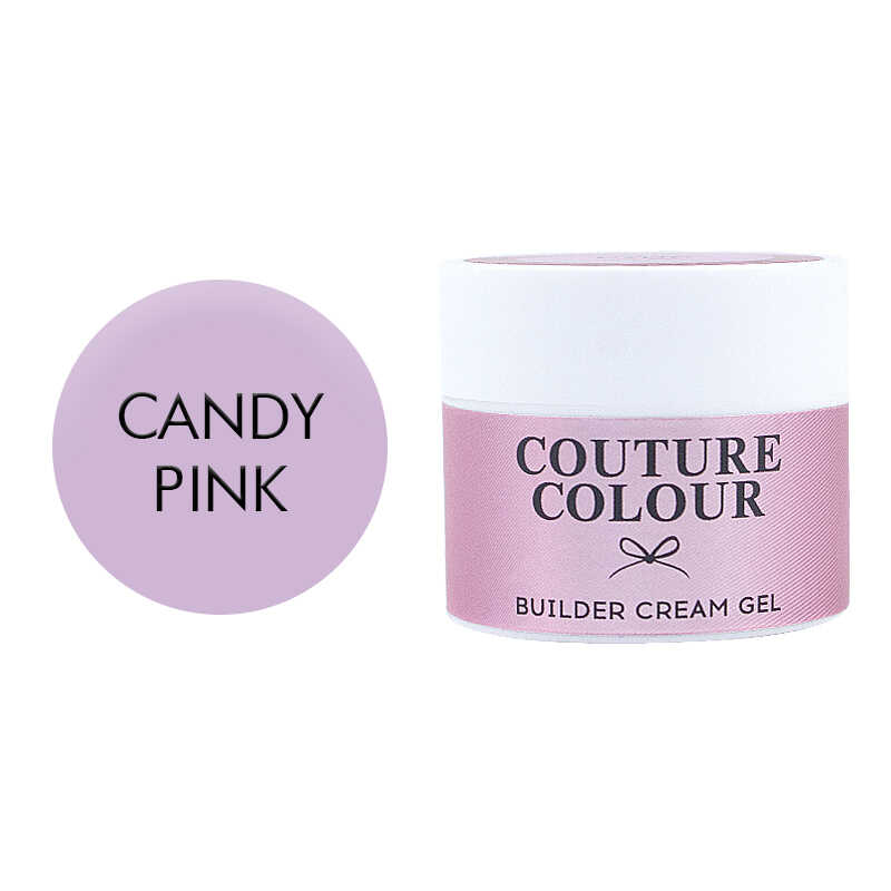 Крем-гель строительный Couture Colour Builder Cream Gel Candy pink конфетно-розовый 15 мл Крем-гель строительный Couture Colour Builder Cream Gel Candy pink конфетно-розовый 15 мл
