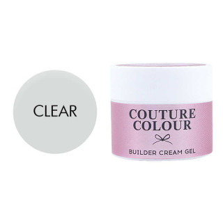 Крем-гель строительный Couture Colour Builder Cream Gel Clear прозрачный 15 мл