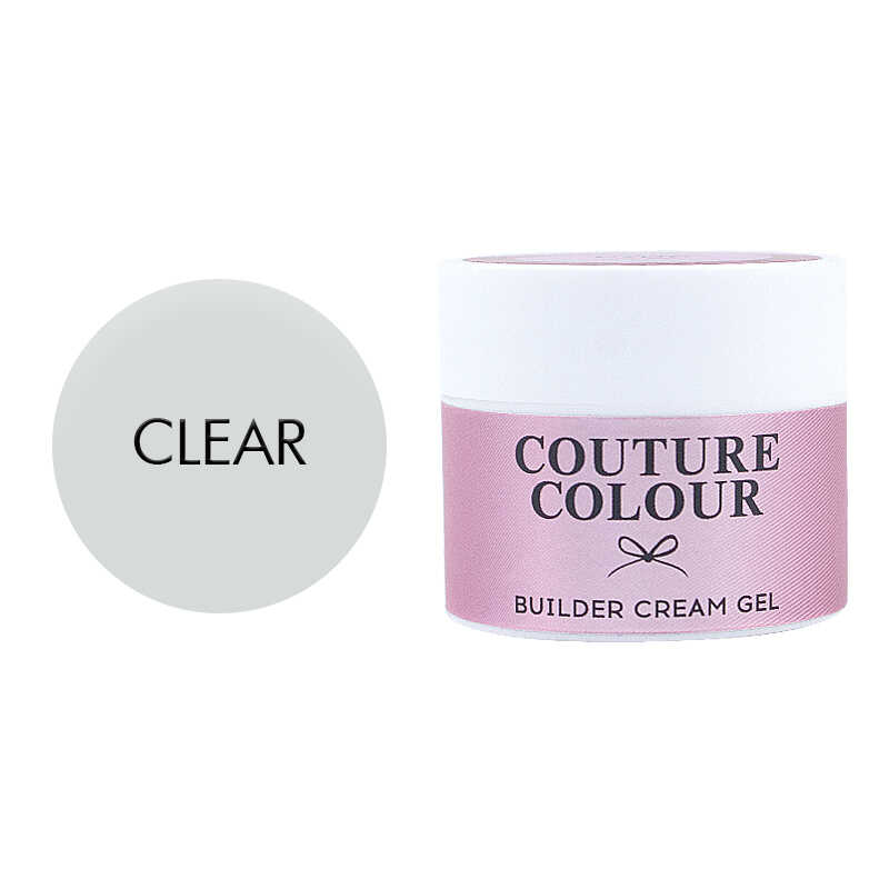 Крем-гель будівельний Couture Colour Builder Cream Gel Clear прозорий 15 мл Крем-гель будівельний Couture Colour Builder Cream Gel Clear прозорий 15 мл
